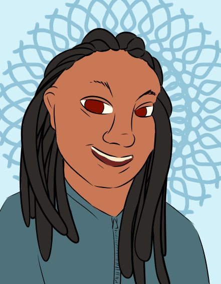 A drawing of Dren!