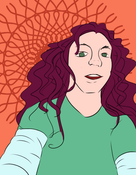 A drawing of Hayley!